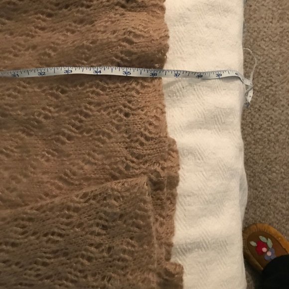 Tan, empire-waist dress by Iris Clothing - Picture 8 of 9